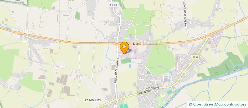 localisation de l'entreprise GTH AUTOMOBILES à LOIRE-AUTHION