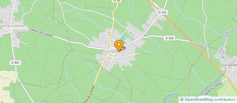 localisation de l'entreprise GTHV  GINESTAS