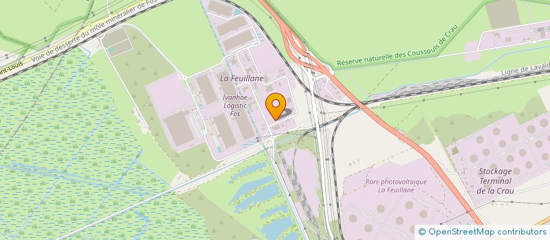 localisation de l'entreprise GTI EXPANSION  FOS-SUR-MER