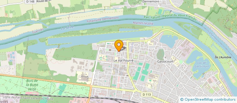 localisation de l'entreprise GTI SECURITE  MANTES-LA-JOLIE