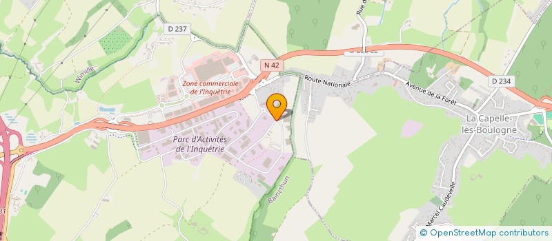 localisation de l'entreprise GTIE PAS-DE-CALAIS à SAINT-MARTIN-BOULOGNE