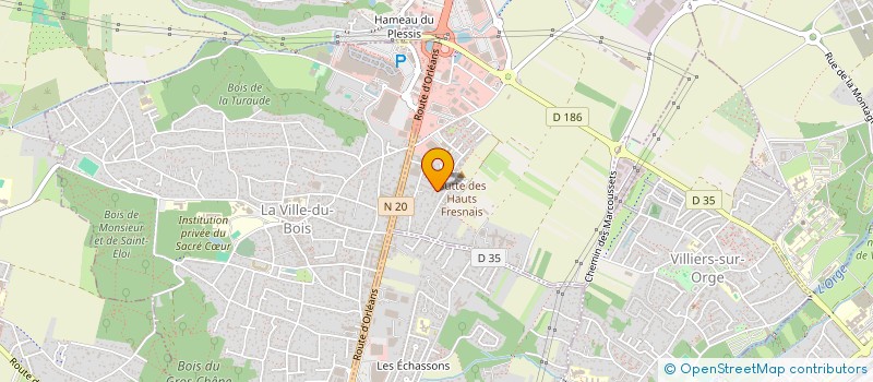 localisation de l'entreprise GTIE TERTIAIRE à CHAMPLAN