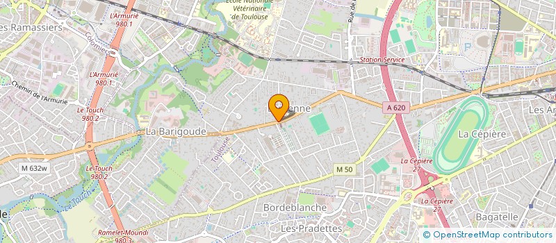 localisation de l'entreprise GTJ à TOULOUSE