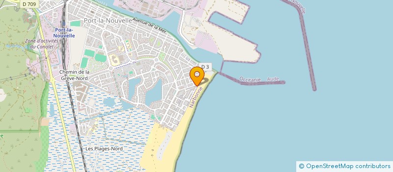 localisation de l'entreprise GTK  PORT-LA-NOUVELLE