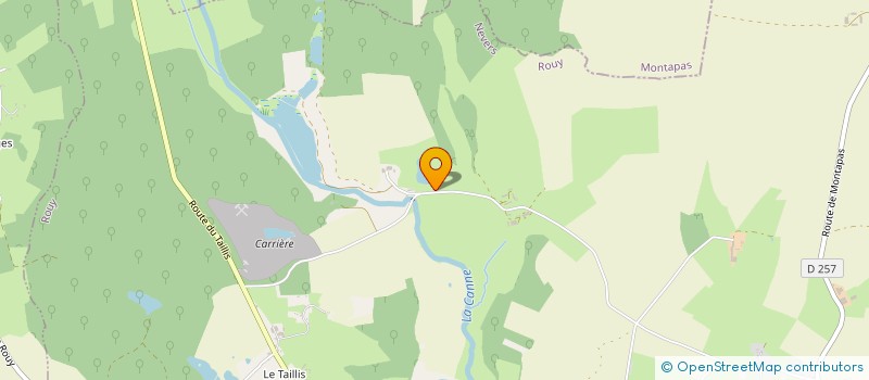 localisation de l'entreprise GTL  ROUY