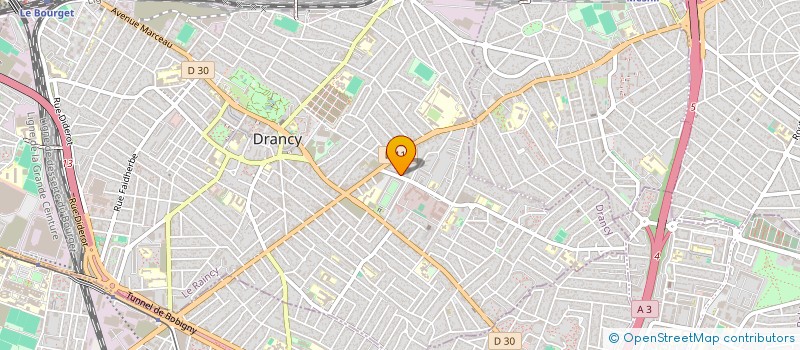 localisation de l'entreprise GTL LOGISTIC à DRANCY