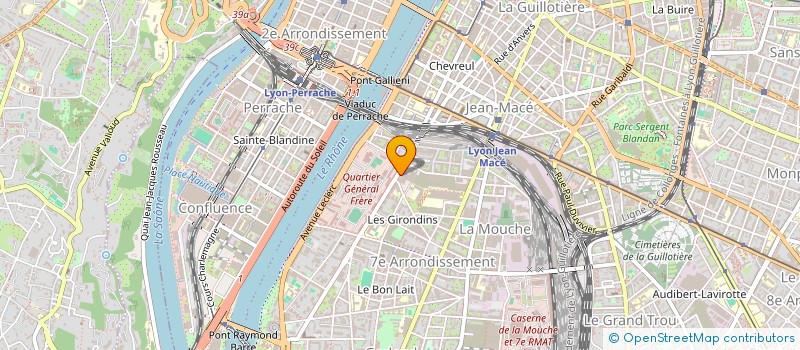localisation de l'entreprise GTL SERVICES à LYON