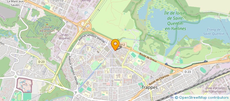 localisation de l'entreprise GTL SERVICES à TRAPPES