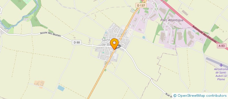 localisation de l'entreprise GTLA  SAINT-JEAN-DE-BEUGNE