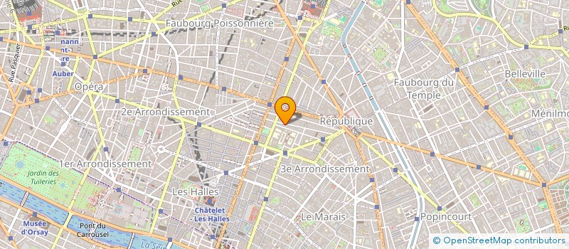 localisation de l'entreprise GTLE IMMO à LEVALLOIS-PERRET