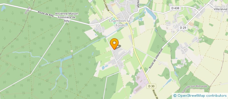 localisation de l'entreprise GTLTOPO à CHAMBON-LA-FORET