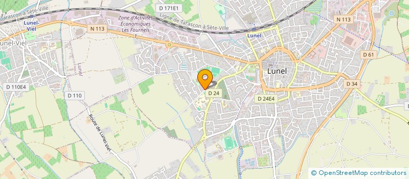 localisation de l'entreprise GTM  LUNEL