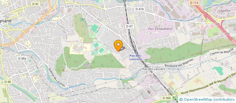 localisation de l'entreprise GTM à MARIGNANE