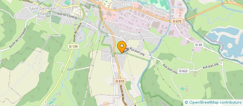 localisation de l'entreprise GTM INVEST à PONT-AUDEMER