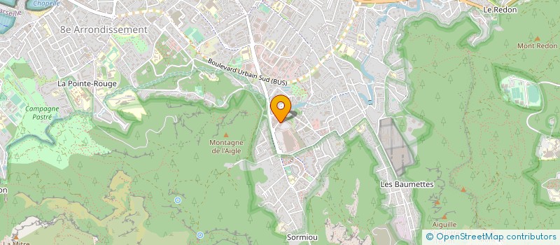 localisation de l'entreprise GTM SUD CNPE CRUAS ET TRICASTIN à MARSEILLE