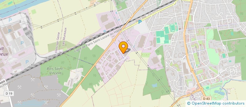 localisation de l'entreprise GTMA à MUREAUX (LES)