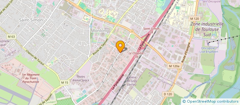 localisation de l'entreprise GTML DEVELOPPEMENT à TOULOUSE