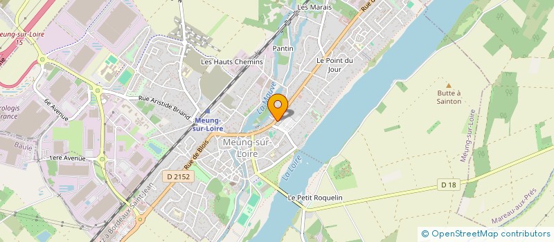 localisation de l'entreprise GTMS à MEUNG-SUR-LOIRE