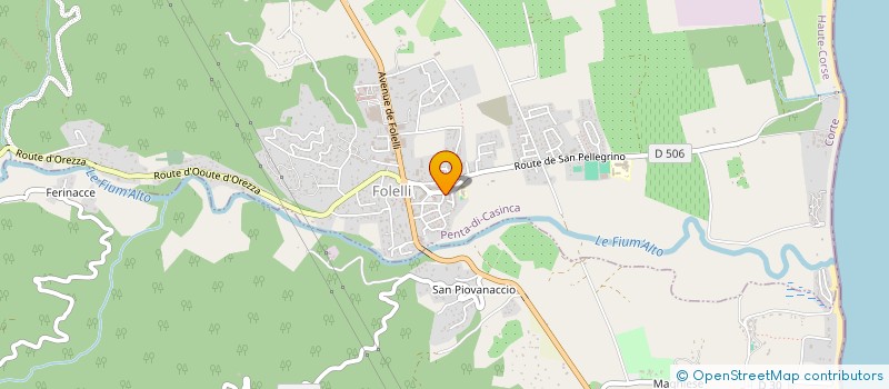 localisation de l'entreprise GTMS à SAN GAVINO D'AMPUGNANI