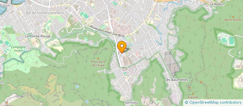 localisation de l'entreprise GTMSUD AXE LITTORAL N à MARSEILLE