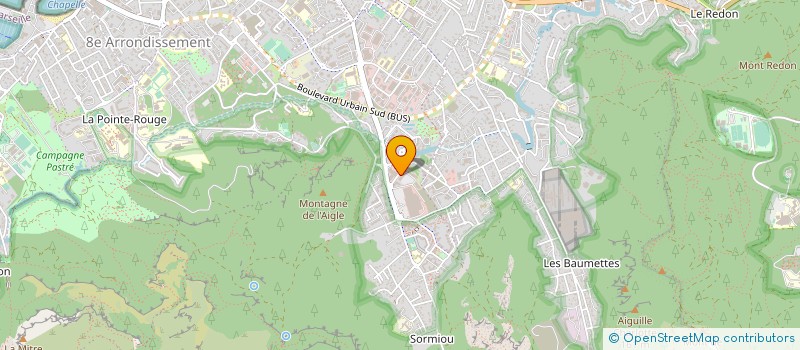 localisation de l'entreprise GTMSUD ITER TX OA MARCHE 4 à MARSEILLE