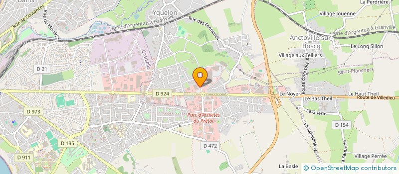 localisation de l'entreprise GTN  YQUELON