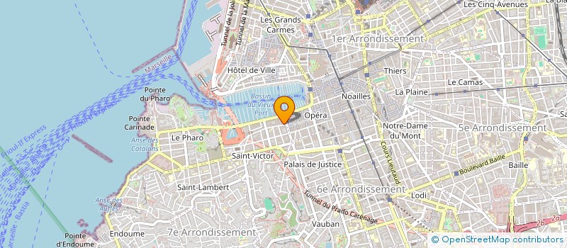 localisation de l'entreprise GTN à MARSEILLE