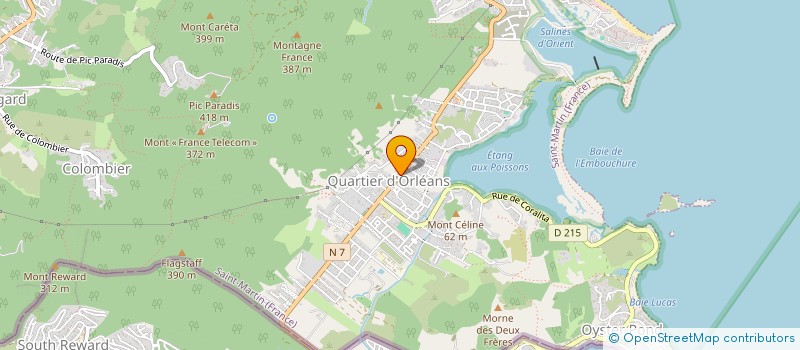 localisation de l'entreprise GTN - TRAVAUX à SAINT-MARTIN