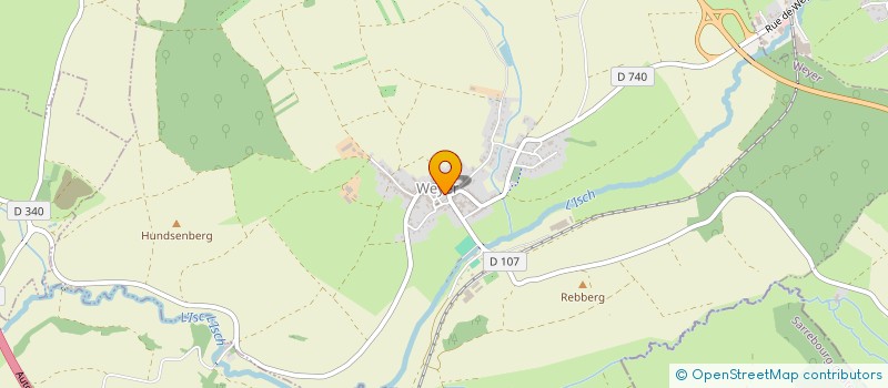 localisation de l'entreprise GTO  ESCHWILLER