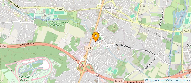 localisation de l'entreprise GTO à LONGPONT-SUR-ORGE