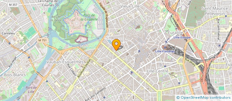localisation de l'entreprise GTO GROUPE à LILLE
