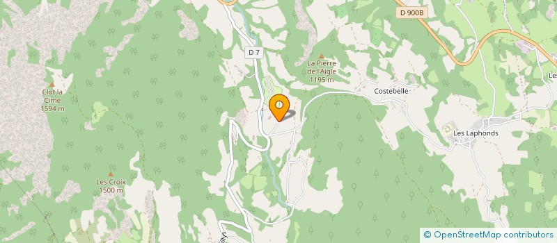 localisation de l'entreprise GTO IMMO  UBAYE-SERRE-PONCON