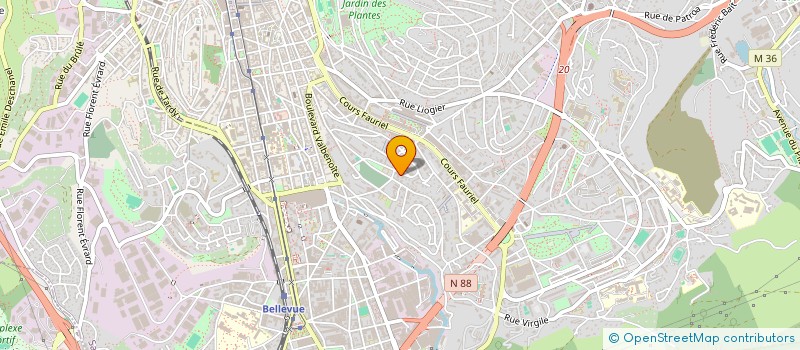 localisation de l'entreprise GTO PASSION  SAINT-ETIENNE