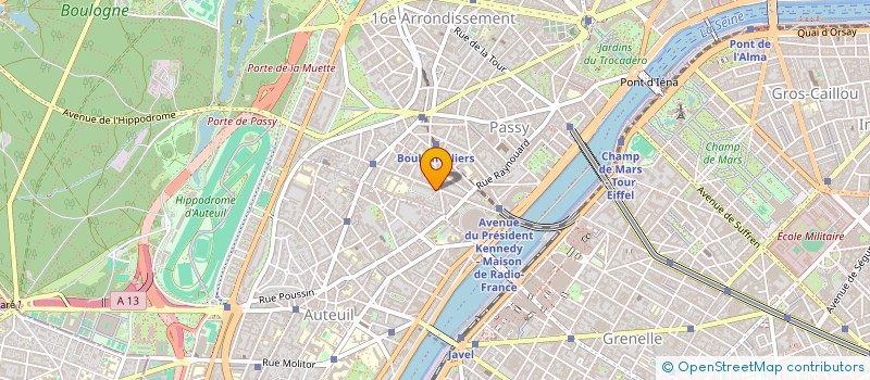 localisation de l'entreprise GTOPO à PARIS