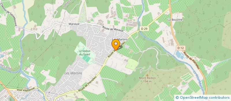 localisation de l'entreprise GTORRE  LA CRAU