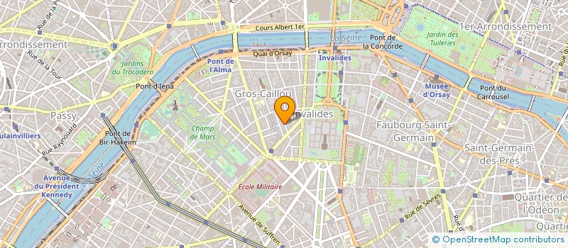 localisation de l'entreprise GTP à PARIS