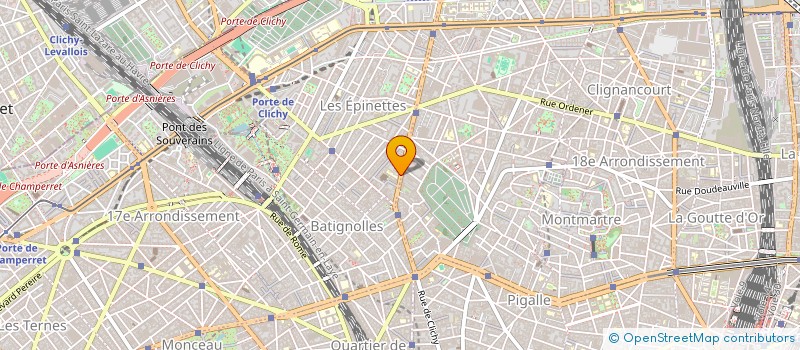 localisation de l'entreprise GTP  PARIS