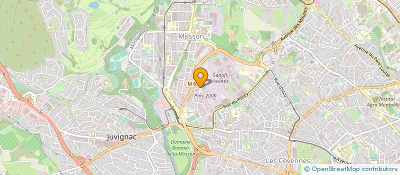 localisation de l'entreprise GTP EMPLOY INSERT QUALIFICAT - DOMICILE GRAND SUD à MONTPELLIER
