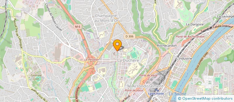 localisation de l'entreprise GTR à LYON