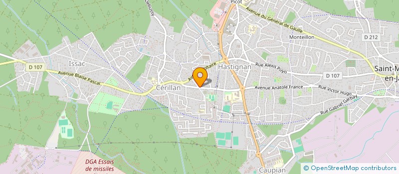 localisation de l'entreprise GTR AUTOMOBILES  SAINT-MEDARD-EN-JALLES