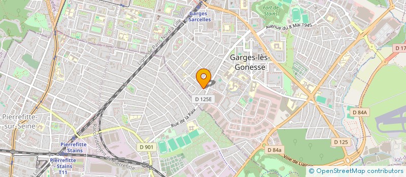 localisation de l'entreprise GTR FRANCE  GARGES-LES-GONESSE