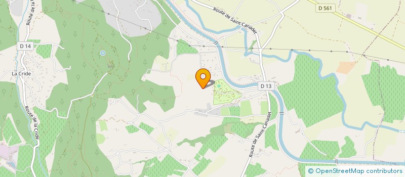 localisation de l'entreprise GTR IMMO  LE PUY-SAINTE-REPARADE