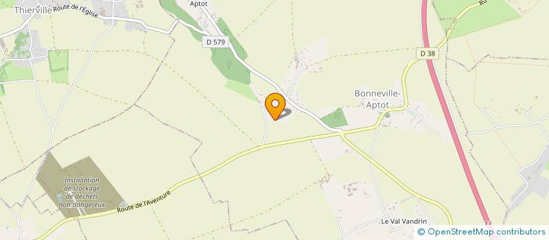 localisation de l'entreprise GTRC  BONNEVILLE-APTOT