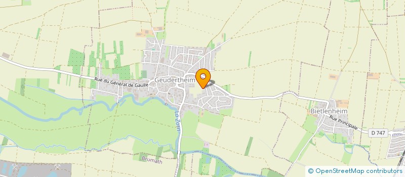 localisation de l'entreprise GTRO - FORMA  GEUDERTHEIM