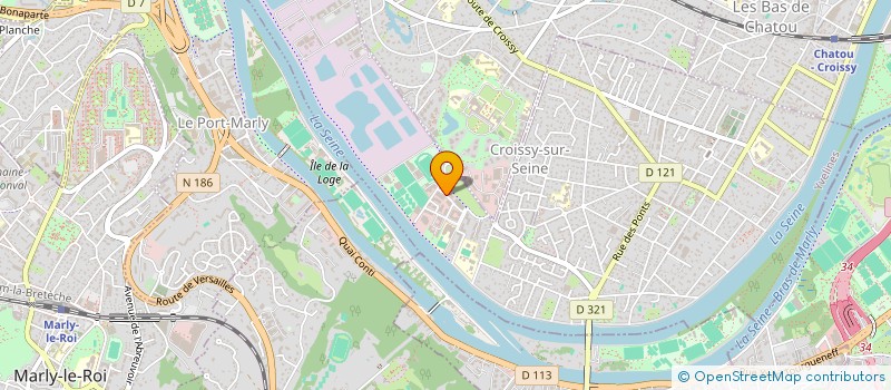 localisation de l'entreprise GTS  CROISSY-SUR-SEINE