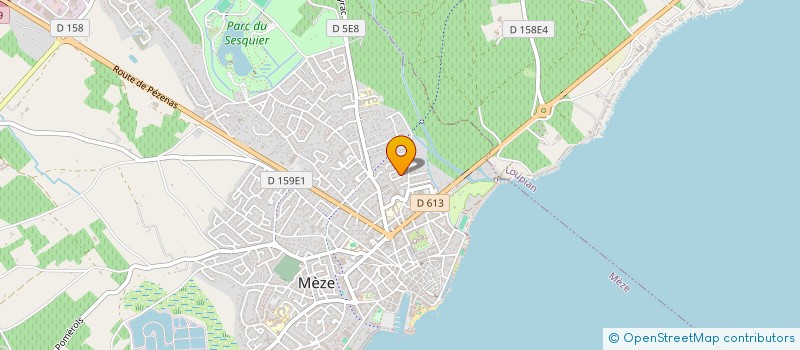 localisation de l'entreprise GTS à MEZE