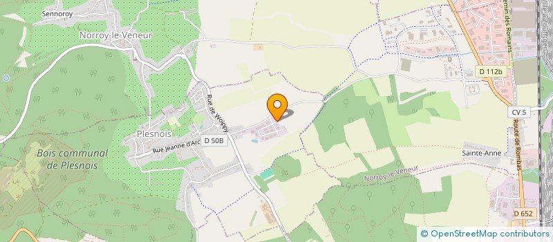 localisation de l'entreprise GTS  PLESNOIS