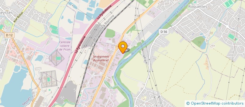 localisation de l'entreprise GTS AUTO  MURET