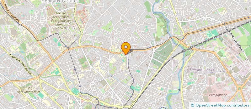 localisation de l'entreprise GTS CONSTRUCTIONS à MONTPELLIER