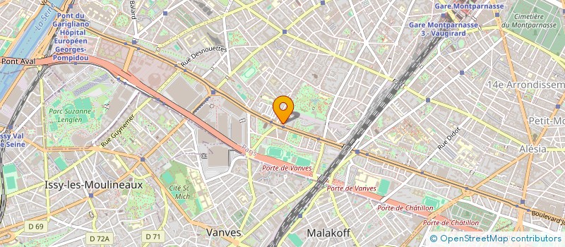 localisation de l'entreprise GTS INTERNATIONAL  PARIS